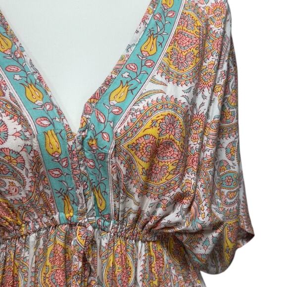 World Market Bohemian Gypsy Maxi Dress - Size S/M - Picture 2 of 4